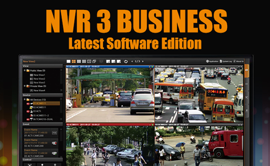 ADM21 et ACTi présentent NVR 3 Business : la dernière version du logiciel d'enregistrement vidéo en réseau