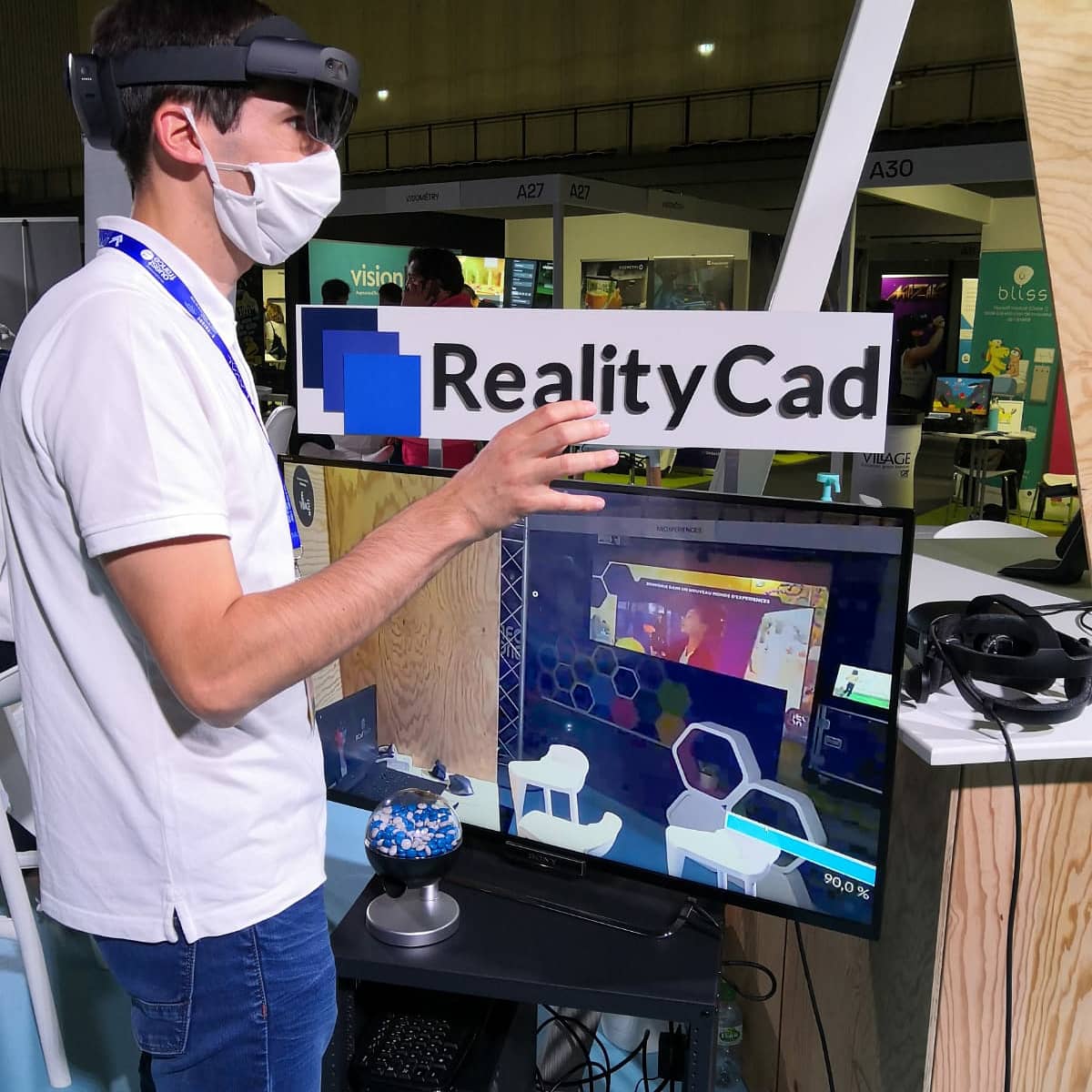 RealityCad présente à l’occasion du salon Global Industrie son innovation : RCad’Touch.