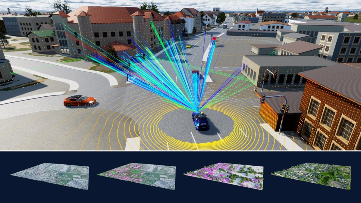 Validation de capteurs et d’algorithmes pour les applications de conduite autonome dans des environnements 3D étendus