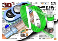 Le portail CAO.fr publie un journal en 3D consacré à SolidWorks 2016