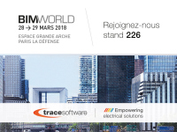 Trace Software International expose à BIM WORLD 2018 Paris