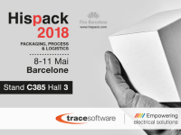 Trace Software International expose à HISPACK le salon espagnol de l’emballage