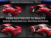 AMD dévoile les mises à jour de Radeon ProRender