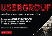 Lancement du USERGROUP EPLAN en France le Jeudi 19 Septembre 2019