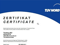 EDA EXPERT relaie la certification du logiciel TASKING VX