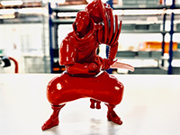 La 3D de Weerg est de couleur rouge passion