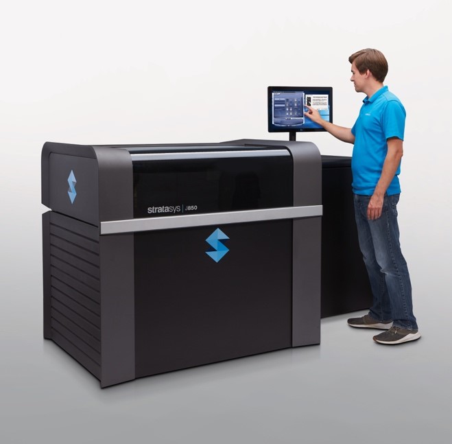 Stratasys présente l'imprimante 3d polyjet multi-matériaux de catégorie professionnelle pour les prototypes d'ingénierie