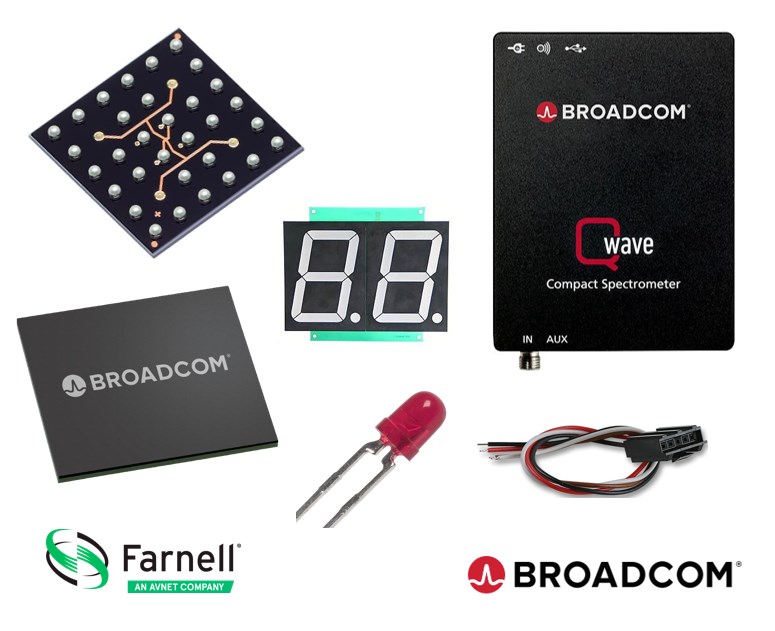 Farnell étend sa gamme de produits de test et d’analyse avec la spectroscopie compacte de Broadcom