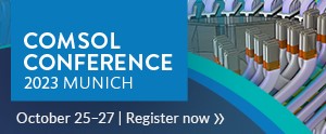 Rendez-vous le 25 octobre 2023 à la Conférence annuelle COMSOL !
