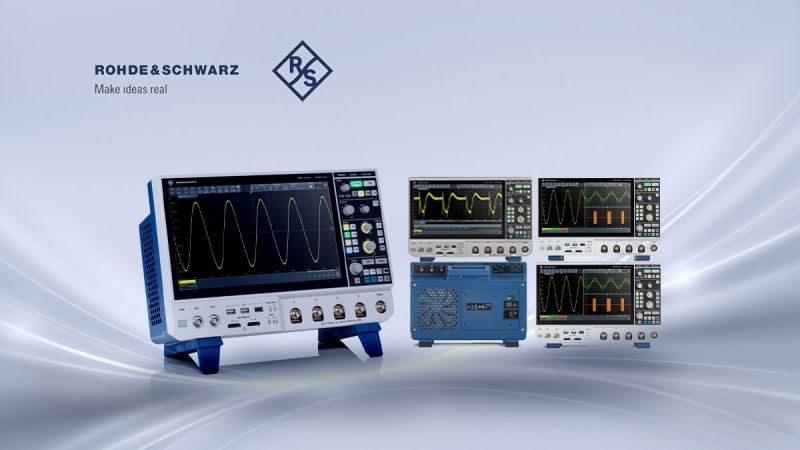 Farnell possède désormais en stock la série R&S MXO 4 pour un débogage des EMI sans effort