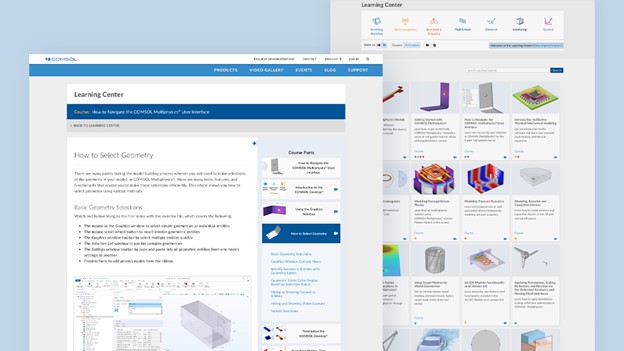 COMSOL lance un Centre d’Apprentissage en libre accès dédié à la modélisation multiphysique