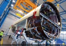 Un logiciel LMS Siemens utilisé pour l’analyse structurelle de l’A350 XWB