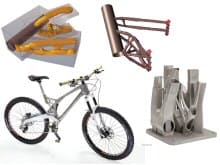 Renishaw utilise solidThinking Inspire pour fabriquer le 1er cadre de vélo en impression 3D