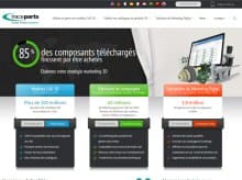 TraceParts, le spécialiste du contenu Marketing 3D dévoile son nouveau site Internet