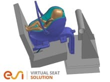 ESI et JMDA proposent du prototypage virtuel de sièges auto pour enfant