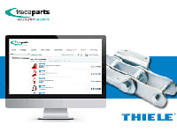 Les modèles CAO des produits THIELE disponibles sur TracePartsOnline.net