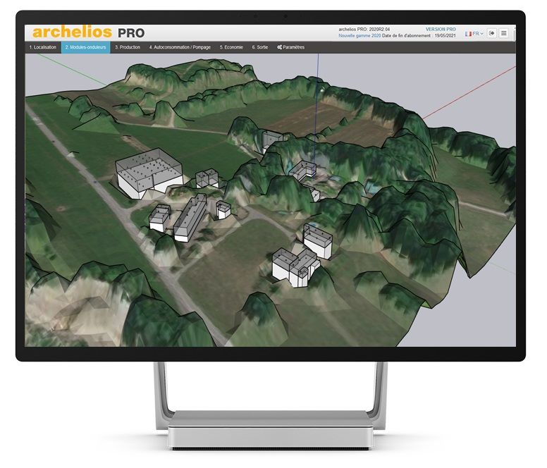 Application PV archelios™ Pro : Trace Software pousse encore plus loin la conception photovoltaïque
