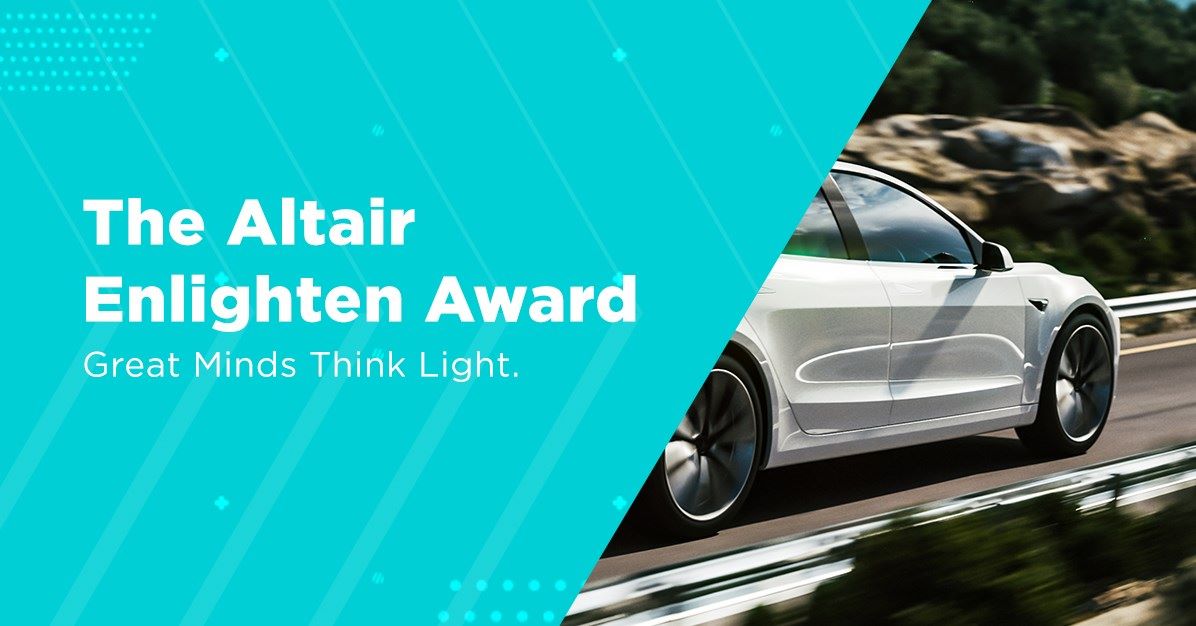 Les inscriptions aux Altair Enlighten Awards sont désormais ouvertes