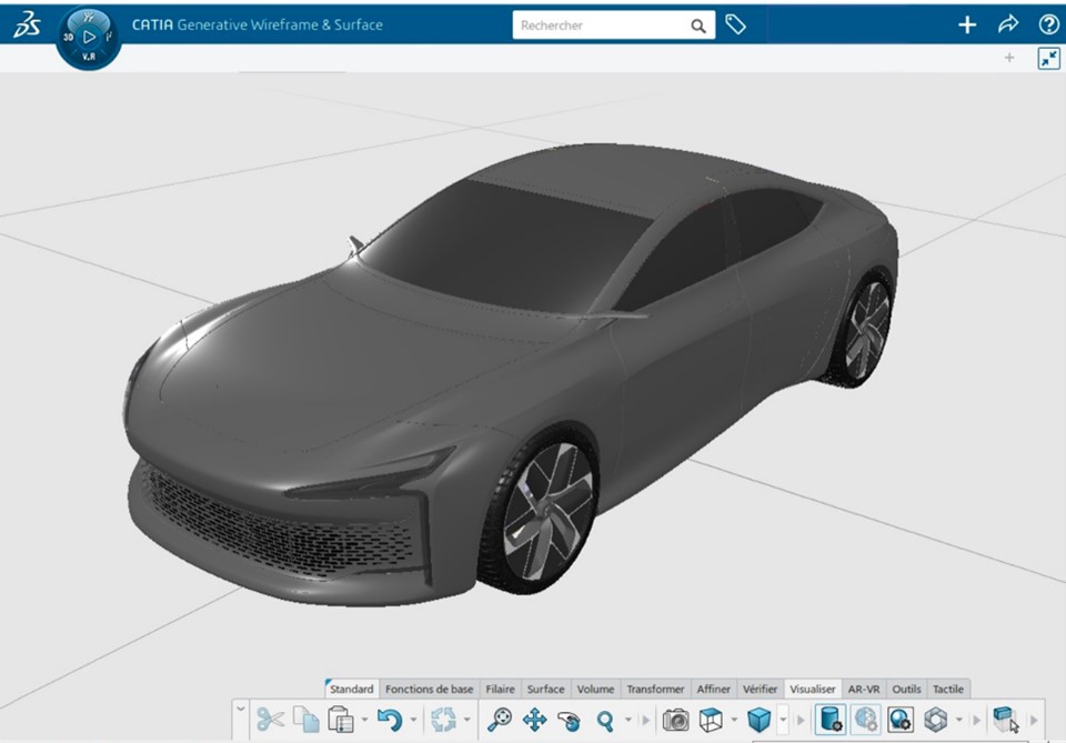 Hopium utilise la plateforme 3DEXPERIENCE de Dassault Systèmes