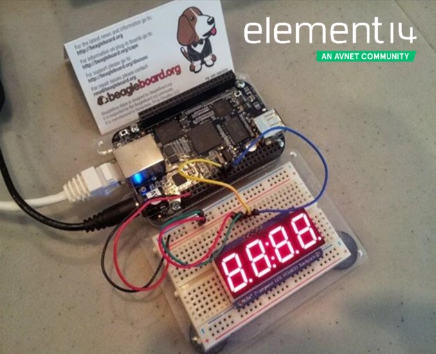 element14 lance le concours Afficheur 7 segments