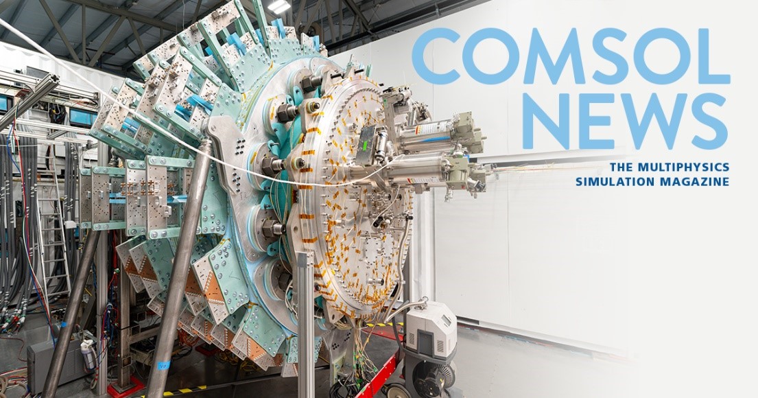 Sortie du COMSOL NEWS 2025, le magazine de la simulation multiphysique
