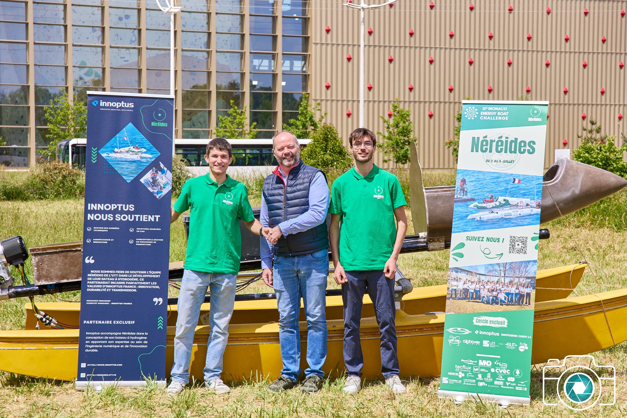 Innoptus France s’engage aux côtés de Néréides : un partenariat pour l’innovation et la transition énergétique