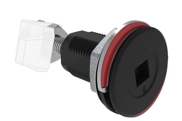 Southco lance le loquet à compression E3 VISE ACTION® en zinc avec indicateur visuel rouge