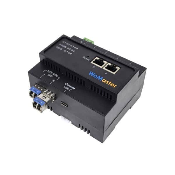 ADM21 et Womaster lancent un commutateur Ethernet industriel Gigabit administrable à 8 ports