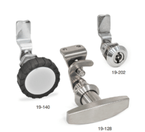 Loquet à crochet et à compression