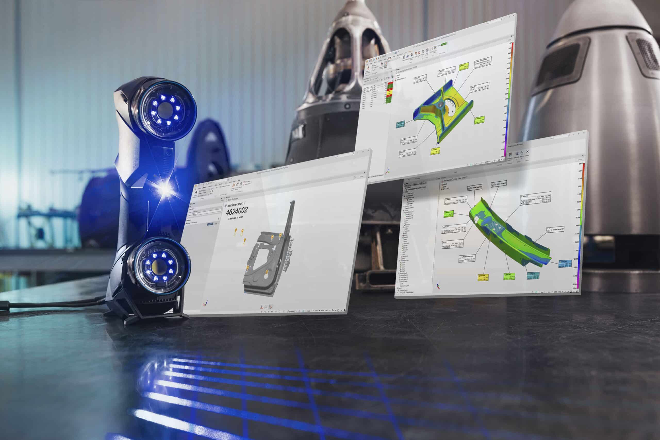 InnovMetric et FARO CREAFORM renforcent leur partenariat et rendent possible l’acquisition directe des données des scanners 3D FARO CREAFORM dans PolyWorks Inspector