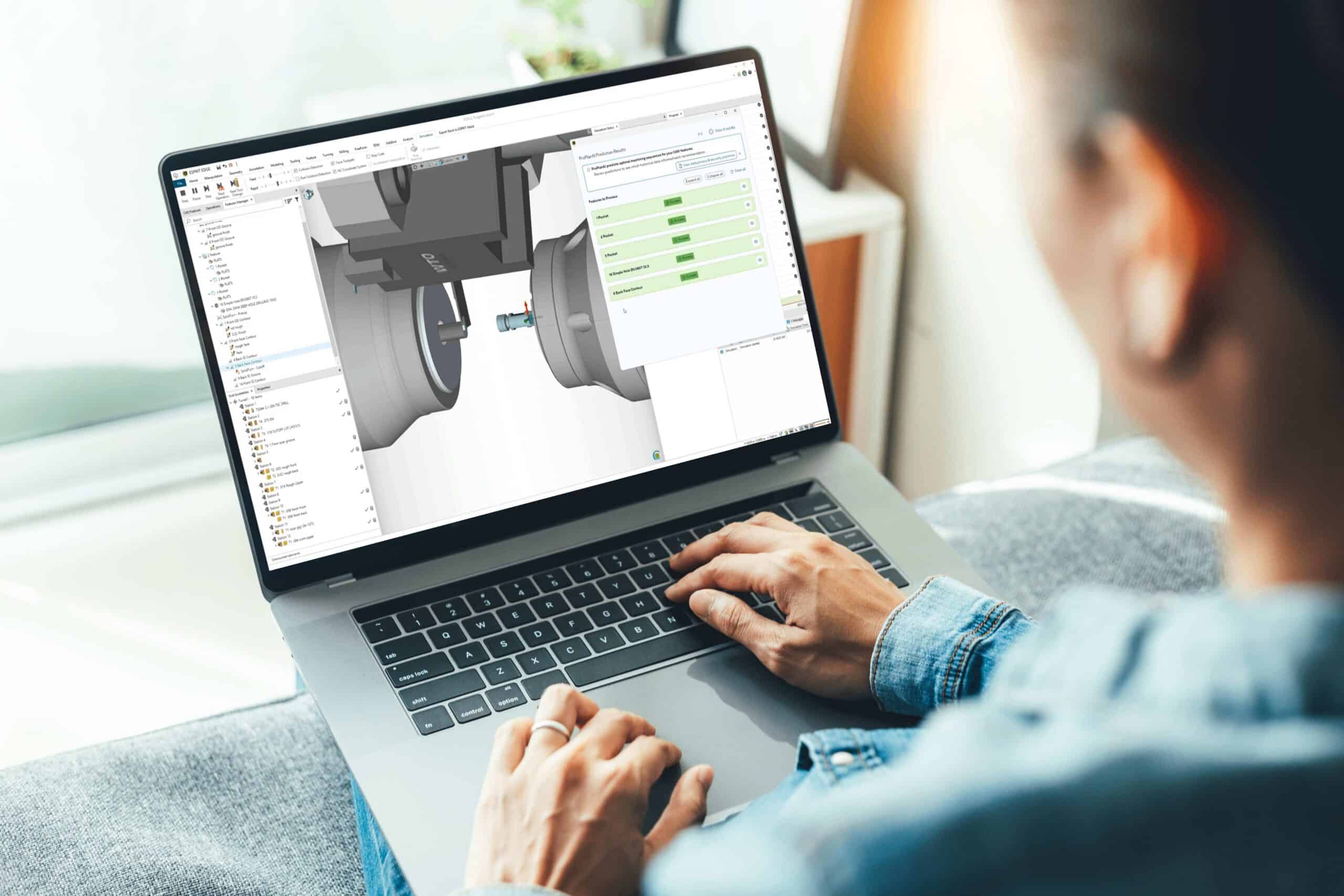 Hexagon dévoile sa nouvelle version d’ESPRIT EDGE, optimisant la programmation CN et l’usinage haute complexité