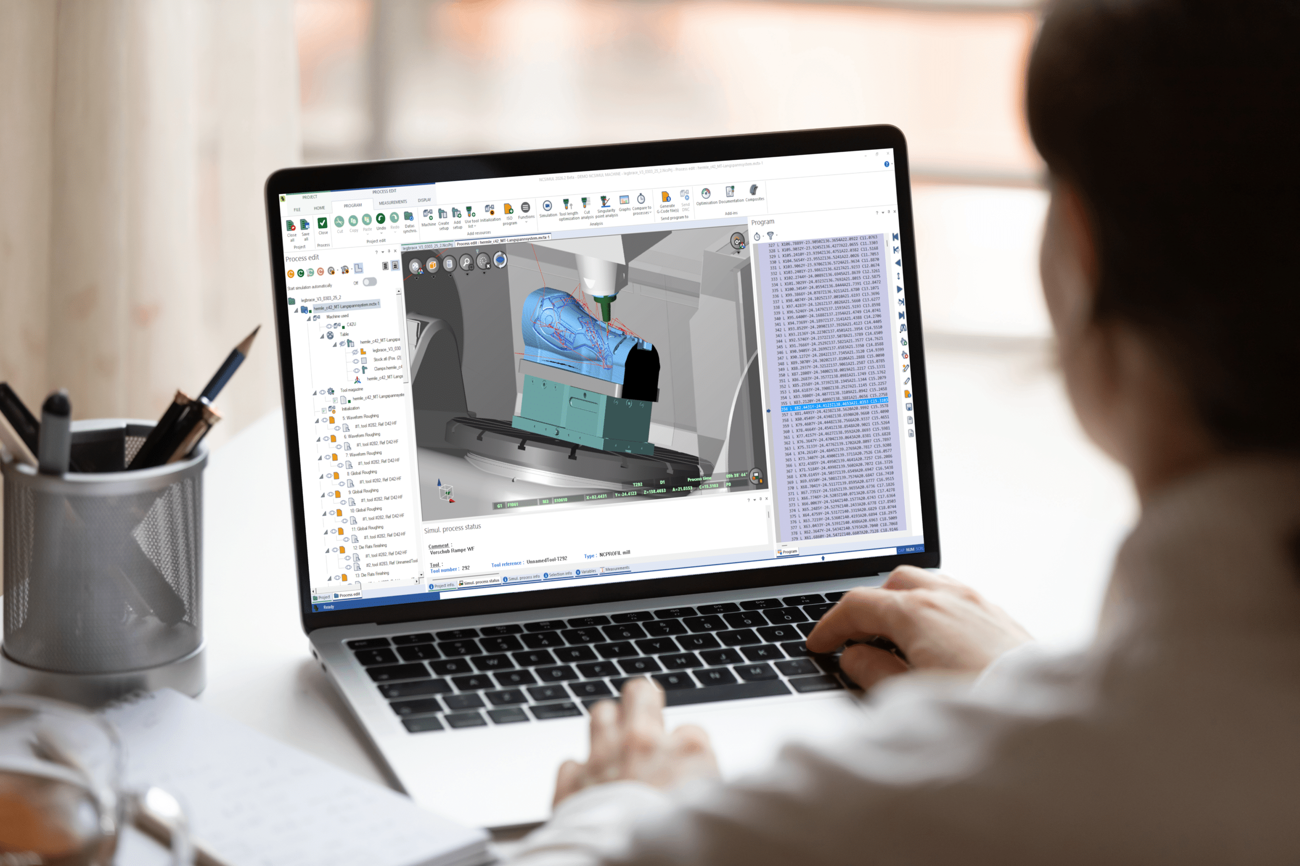 Hexagon aide les industriels à vérifier et optimiser plus rapidement leurs programmes CN avec NCSIMUL