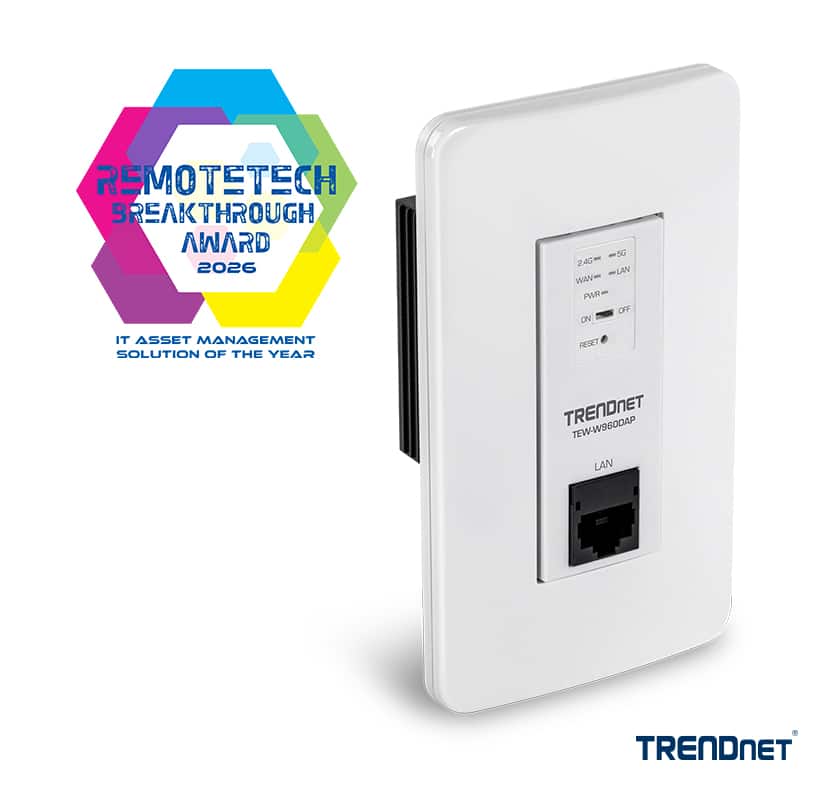 TRENDnet reçoit un award pour avoir redéfini la gestion des réseaux à distance et la connectivité en entreprise