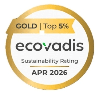 Toshiba Tec France entre dans le TOP 3 % des entreprises évaluées les plus responsables au monde et obtient la médaille d’Or EcoVadis