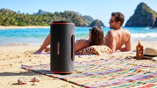 LG LANCE LG XBOOM BLAST, UNE ENCEINTE PUISSANTE CONÇUE POUR LES MOMENTS FESTIFS EN EXTÉRIEUR